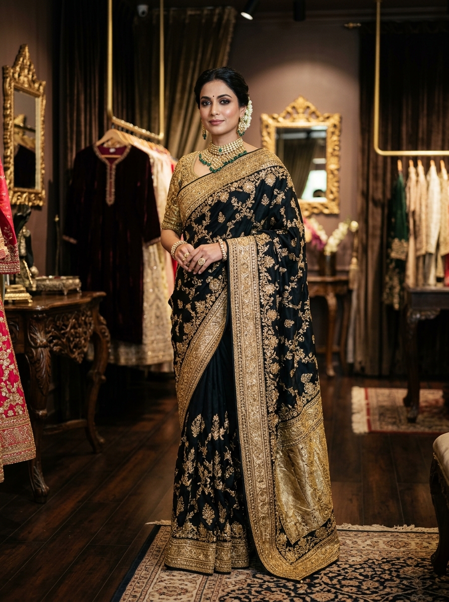 Banarasi Silk Drapes