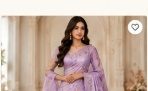 Georgette Party Wear Saree