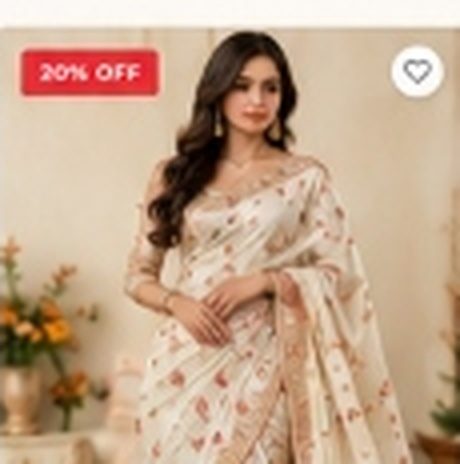 Handwoven Chanderi Cotton Saree
