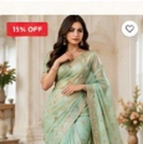 Georgette Party Wear Saree